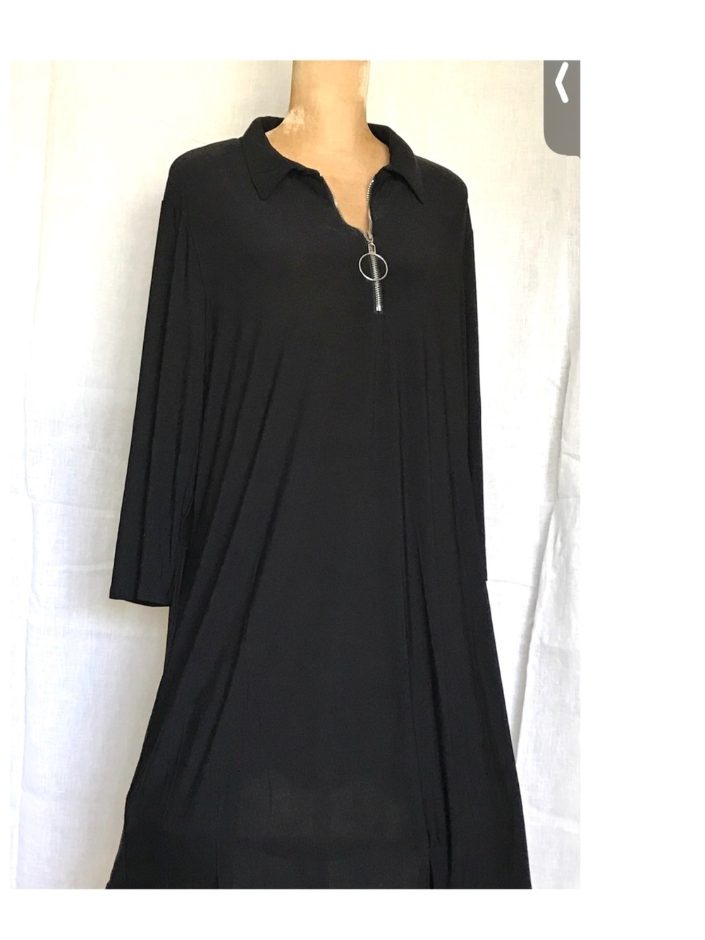 Ava & Grace black midi dress. Plus size 2X Women